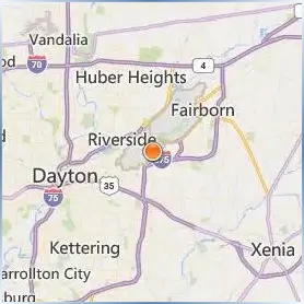 Air Force Institute of Technology Location Map