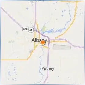 Albany State University Location Map