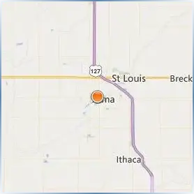 Alma College Location Map Alma College Location Map