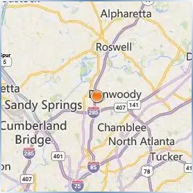 American InterContinental University Atlanta Location Map American InterContinental University Atlanta Location Map