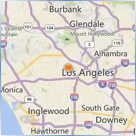 Angeles College Location Map