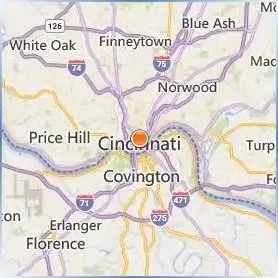 Art Academy of Cincinnati Location Map Art Academy of Cincinnati Location Map