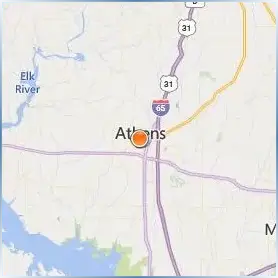 Athens State University Location Map Athens State University Location Map