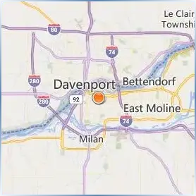 Augustana College Location Map Augustana College Location Map