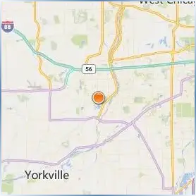 Aurora University Location Map