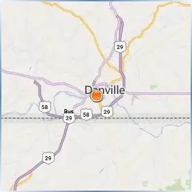 Averett University Location Map Averett University Location Map