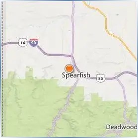 Black Hills State University Location Map Black Hills State University Location Map