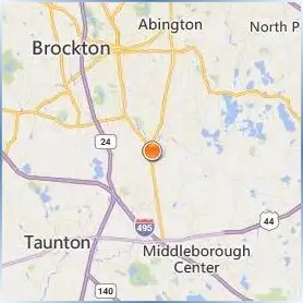 Bridgewater State University Location Map