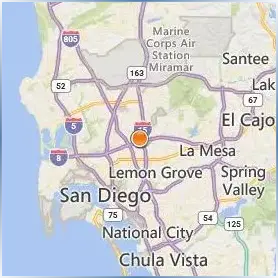 California Miramar University Location Map California Miramar University Location Map