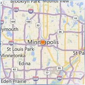 Capella University Location Map