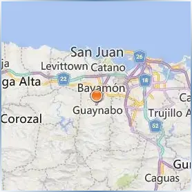 Caribbean University Bayamon Location Map Caribbean University Bayamon Location Map