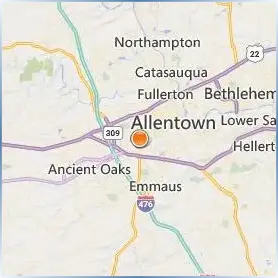 Cedar Crest College Location Map Cedar Crest College Location Map