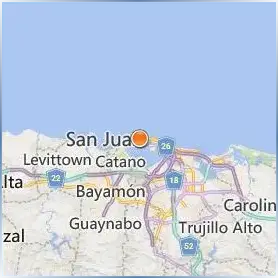 Center for Advanced Studies On Puerto Rico and the Caribbean Location Map Center for Advanced Studies On Puerto Rico and the Caribbean Location Map