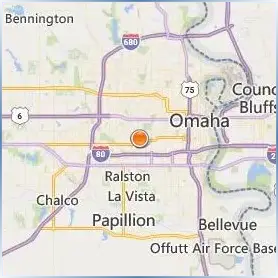 College of Saint Mary Location Map