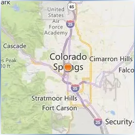 Colorado College Location Map Colorado College Location Map