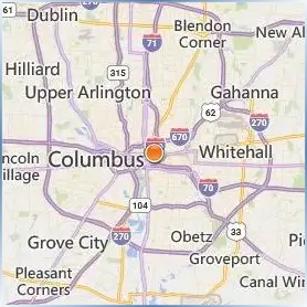 Columbus College of Art and Design Location Map Columbus College of Art and Design Location Map