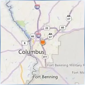 Columbus State University Location Map Columbus State University Location Map