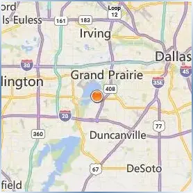 Dallas Baptist University Location Map