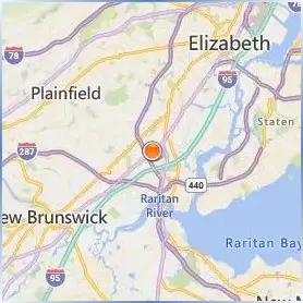 DeVry University New Jersey Location Map