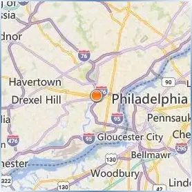 Drexel University Location Map