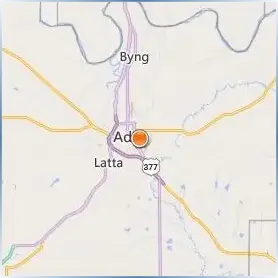 East Central University Location Map East Central University Location Map