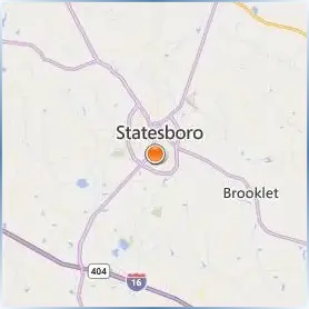 Georgia Southern University Location Map