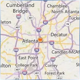 Georgia State University Location Map