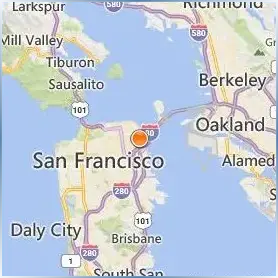 Golden Gate University Location Map