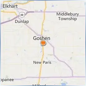 Goshen College Location Map Goshen College Location Map