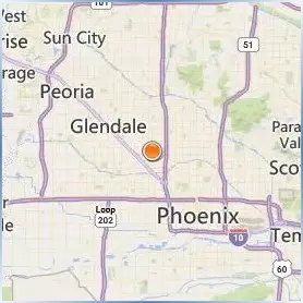 Grand Canyon University Location Map