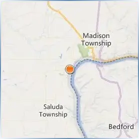Hanover College Location Map