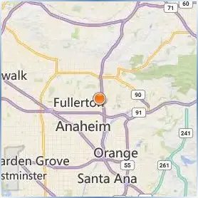 Hope International University Location Map