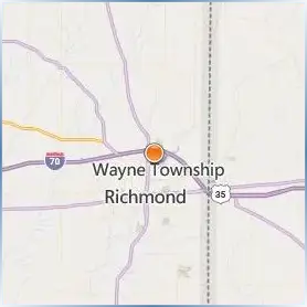 Indiana University East Location Map Indiana University East Location Map