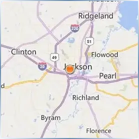 Jackson State University Location Map Jackson State University Location Map