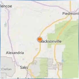 Jacksonville State University Location Map Jacksonville State University Location Map