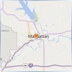 Kansas State University Location Map