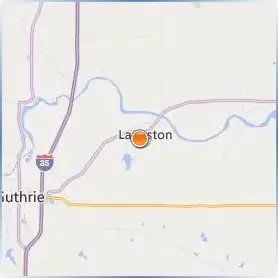 Langston University Location Map Langston University Location Map
