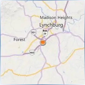 Liberty University Location Map