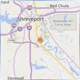 Louisiana State University Shreveport Location Map