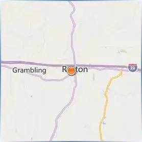 Louisiana Tech University Location Map