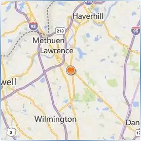 Merrimack College Location Map