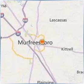 Middle Tennessee State University Location Map Middle Tennessee State University Location Map