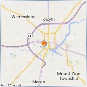 Millikin University Location Map Millikin University Location Map