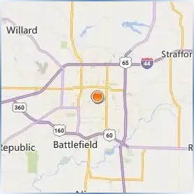 Missouri State University Springfield Location Map