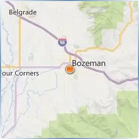 Montana State University Location Map