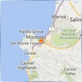 Naval Postgraduate School Location Map