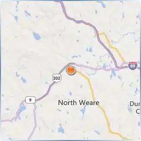 New England College Location Map