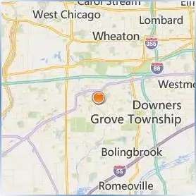 North Central College Location Map North Central College Location Map