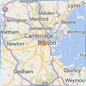 Northeastern University Professional Programs Location Map Northeastern University Professional Programs Location Map