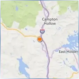 Plymouth State University Location Map